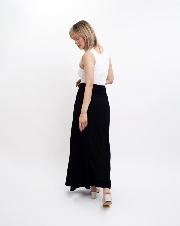 Düz siyah etek - Görsel 5